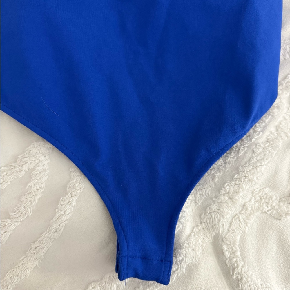Free People Royal Blue Spaghetti Strap Bodysuit - Picture 9 of 14